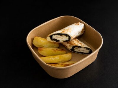 Halloumi Zaatar Wrap