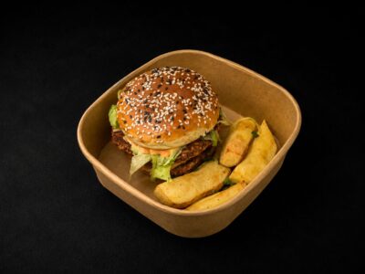 DOUBLE ORIGINAL CRISPY CHICKEN BURGER