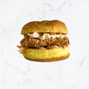 SINGLE CRISPY CHICKEN COLESLAW BURGER