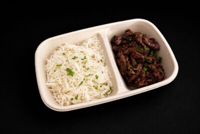 MSAKHAN STEAK WITH RICE